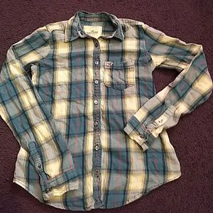 Xs Hollister flannel shirt